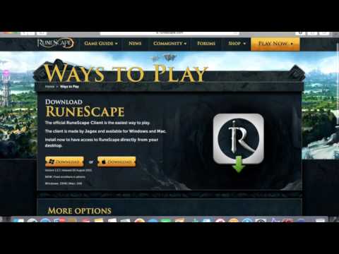 How to download runescape on a mac